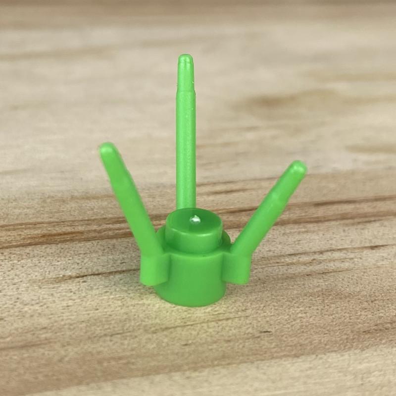 Compatible With Building Block Small Particle Building Block Accessories 3741 Parts, Cherry Blossom Tree House Small Flower Stem Plant Scene Props