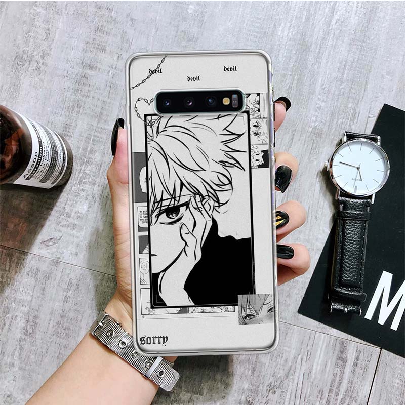 Hunter X Hunter Killua Phone Case For Samsung Galaxy S20 FE S10 Plus S21 S22 Ultra S10E S9 S8 S7 Edge J4 + Fundas Cover Coque