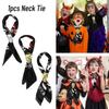 Adults Kids Halloween Pirate Skull Neckties Makeup Costumes Decor Dress Up Props