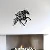 1pc Tree Horse Metal Wall Art, Minimalist Silhouette Decor for Home Living Room Office Bedroom Terrace Kitchen Courtyard Shop Cafe Dance Hall Bar