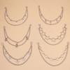Hot Multi-layer Silver Metal Bag Chains Fashion DIY Shoulder Bag Chain Straps Replacement Women Jeans Chain With Lobster Buckle