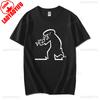 Happy La Linea Summer Casual T-Shirts Men Round Neck Graphic T Shirt Badum Linus Lineman Short Sleeve Tees Fashion Cotton Tops