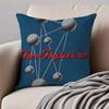 Classic Rock American Band FFoo FFighters Cushion Cover Pillowcase Antidustmite Invisible Zipper Short Plush Sofa Cushion