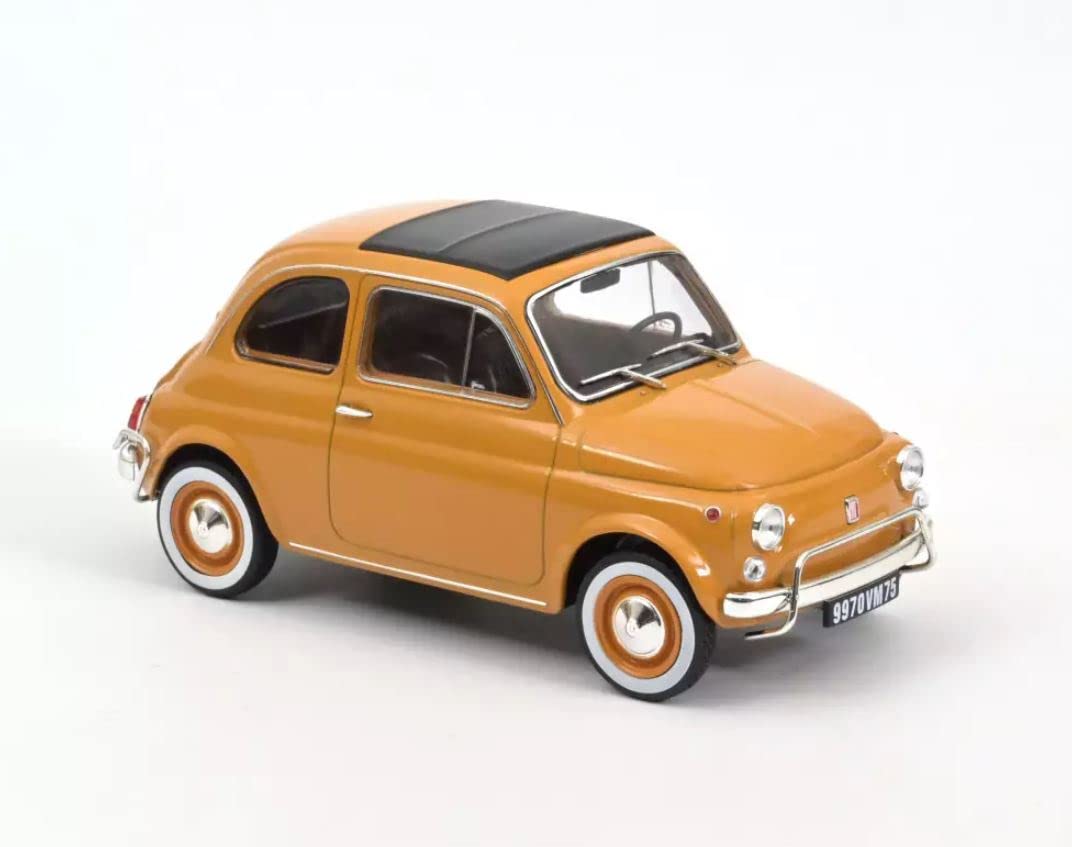 

NOREV FIAT 500 L 1969 Cinquecento FIAT 500 L ЖЕЛТЫЙ POSITANO 187775 1/18 [Товар] оранжевый