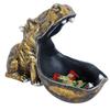Showpiece for Home Decor Showpiece|Hippo Showpiece for Home Decorative Showpiece (Hippo Golden), 10x7 cm