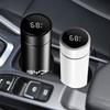 1Pcs Car Stainless Steel Intelligent Temperature Insulation Cup For BYD Qing Song Tang Yuan F3 I3 F0 F6 S6 S8 E5 E6 G3 G6 L3 S7