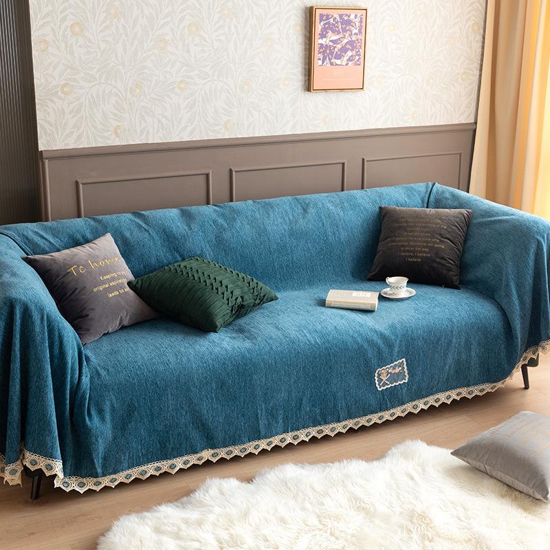 Leichter Luxus Chenille Sofa Handtuch All-inclusive Vollbezug Sofabezug Stoff Sofabezug