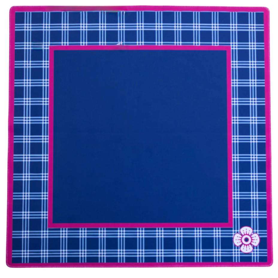 2026MUZHENGFoldable Rubber Eco-Friendly Waterproof Anti-Slip Durable American Mahjong Table Mat for Poker and Home Entertainment