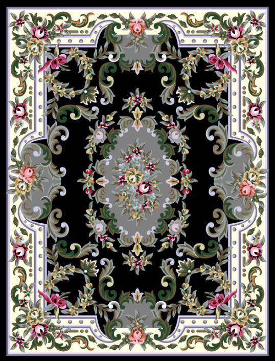 European Living Room Carpet Bedroom Bedside Carpet Floor Mat Coffee Table Mat for Home Use