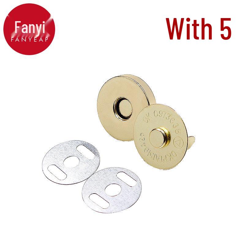 Invisible Magnetic Snap Fastener with Magnetic Buckle for Handbags & Luggage (No-Sew, A1J60, Free Shipping)