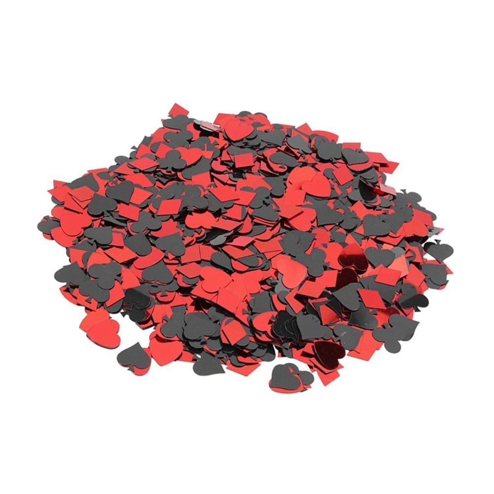 60g Black Red Color Sequins 60g Weight Party Decorations Party Decorations Confetti Club Party