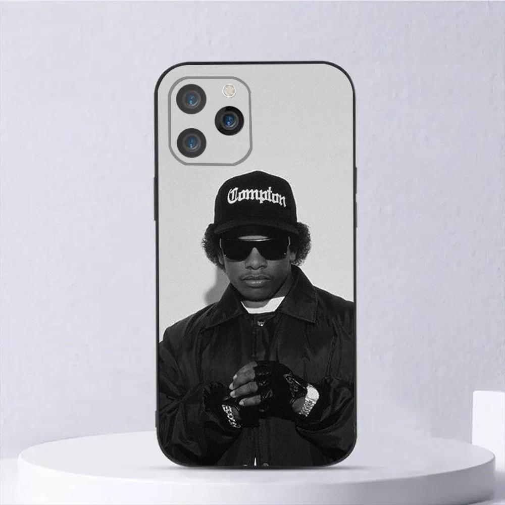 

Rapper E-Eazy E Phone Case For iPhone15,14,13,12,11,Pro,Max,Plus,Mini,X,XS,XR,8,7,6,S,Plus,SE Soft Black Case iPhone8