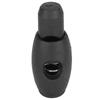 100pcs Black Spring Stopper Nylon Rope Buckle Durable Cord Locks Outdoors