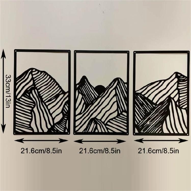 Metal Wall Hangings Pendants Create Stylishs Atmospheres for Bedroom Decors