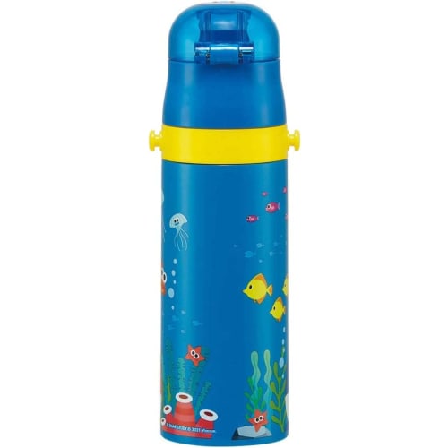 Skater Sports Bottle Children's Stainless Steel Water Bottle 470ml Baby Shark SDC4-A