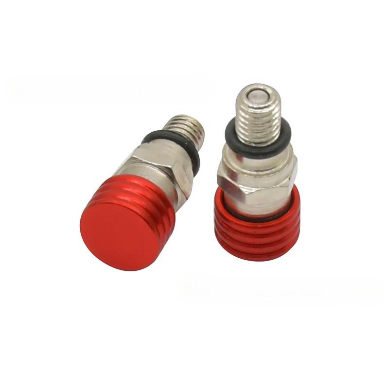 M5 Bleed Waterproof Front Fork Bleeder Relief Valve for Yamaha YZ TTR WR 125 250 450F Suzuki DRZ RM RMX RMZ Kawasaki Honda