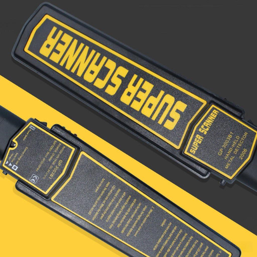 Sound Vibration Double Alerts Body Security Scanner Portable Handheld High Precision Metal Detector