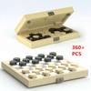 Chess Set Blocks Toys Adults International Chess Game Travel Folding Chess Board Set Children Mini Bricks Kids Educational Gifts