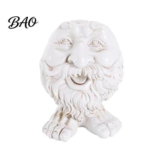 Personalized Plant Holder Face Flower Pot, Head Planter Funny Shape Outdoor Flowerpot Statue, Cute Resin for Indoor Plants Garden Decorations Porch