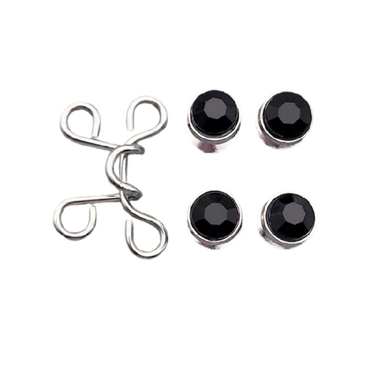 Detachable Jeans Button Pins No Sewing Required Trousers Waist Tightener Metal Waist Buckles Trouser Button Pins