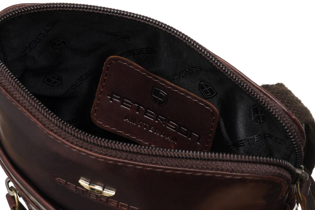PTN 1901E-OPU-0291 Brown Leather Bag