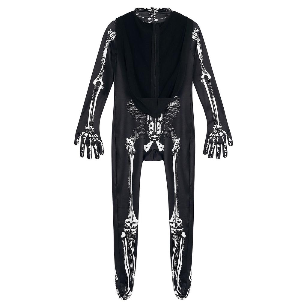 Halloween Costume Spoof Skeleton Bodysuit Cosplay Costume