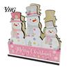 Wooden Napkin Dispenser for Kitchen Christmas Theme Holder, Decorative Holiday Paper Towel Stand, Gift Her HD UV Printing Organizer Dining Table