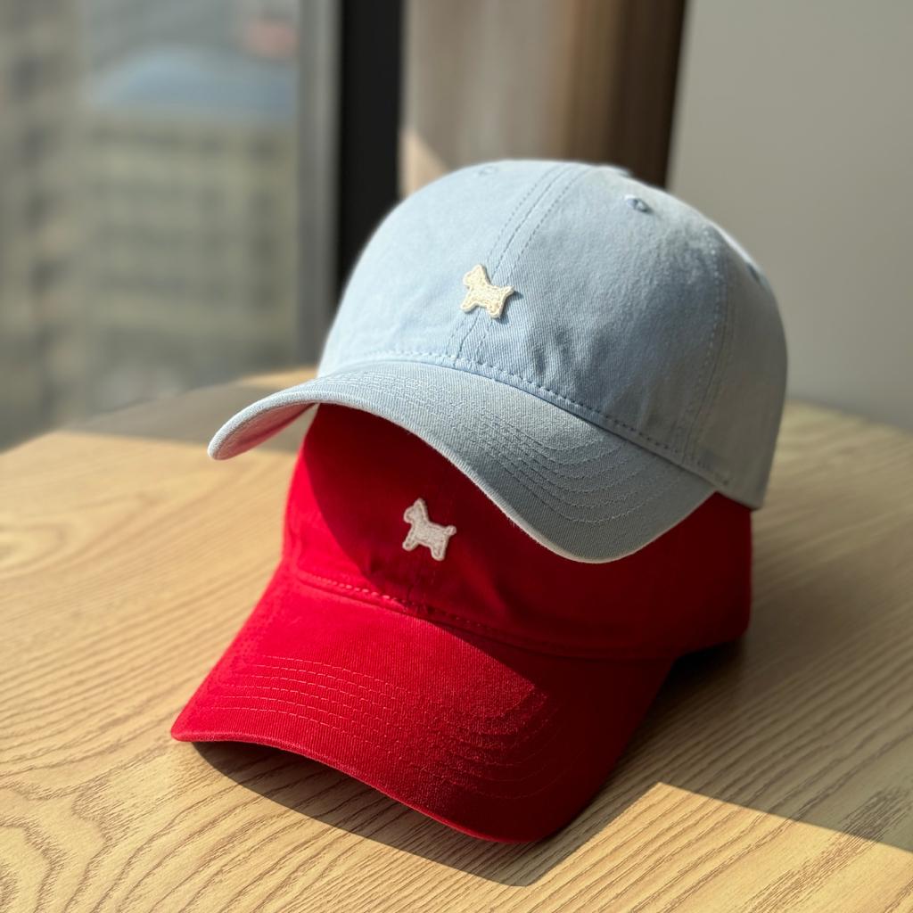 Spring and summer pony embroidery soft-top baseball cap for women, outdoor sun protection hat with deep and wide brim, makes the face look smaller,