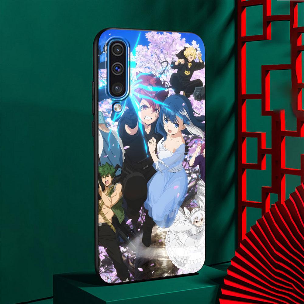 Mission Yozakura Family Case for Samsung Galaxy A03 A04s A20 A30 A20e A70 A70s A50 A40 A30s A50s A20s A10s TPU Black Phone Cover