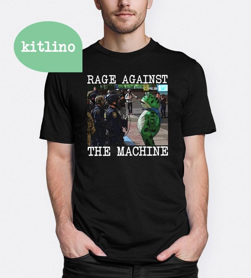 Portland Frog Protest Anti Fascism  F36485 Unisex T-Shirt XXXXL