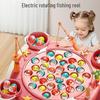 Popular Electric Rotating Magnetic Fishing Set - Educational Pretend Play Toy for Parent-Child Interaction, Ideal for Boys and Girls