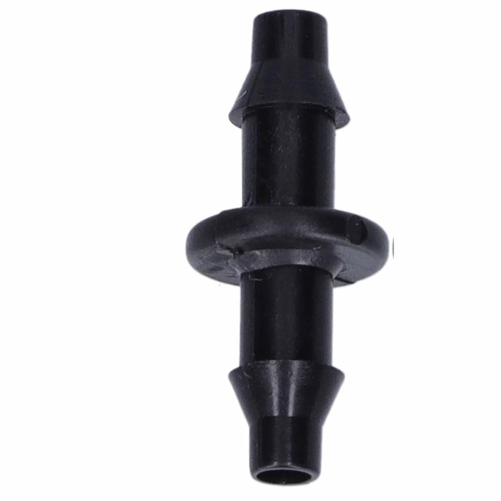 200PCS Anti-Leak Straight Hose Adapter 2-Way Barbed Connector  Garden Irrigation