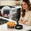 High Temperature Steam Cleaner Machine with Multiple Brush Attachments and Adjustable Steam Nozzle for Home and Commercial Use