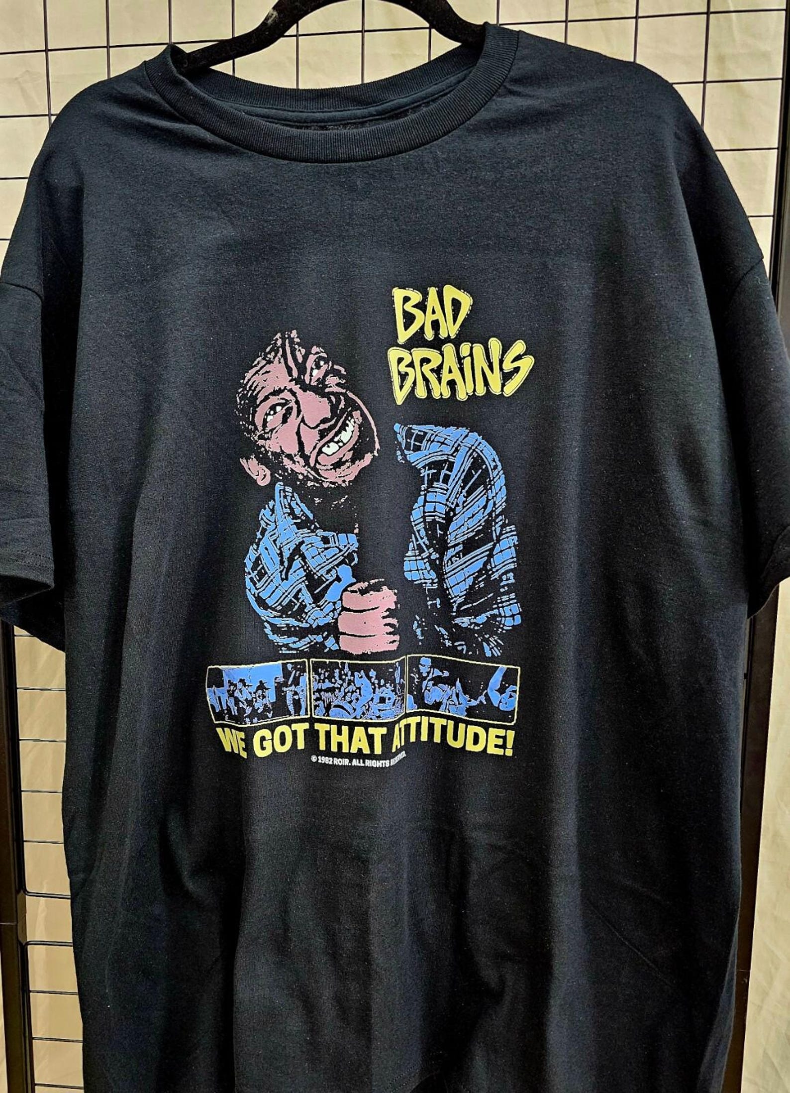 Bad Brains We Got Attitude 1982 Cotton 3XL