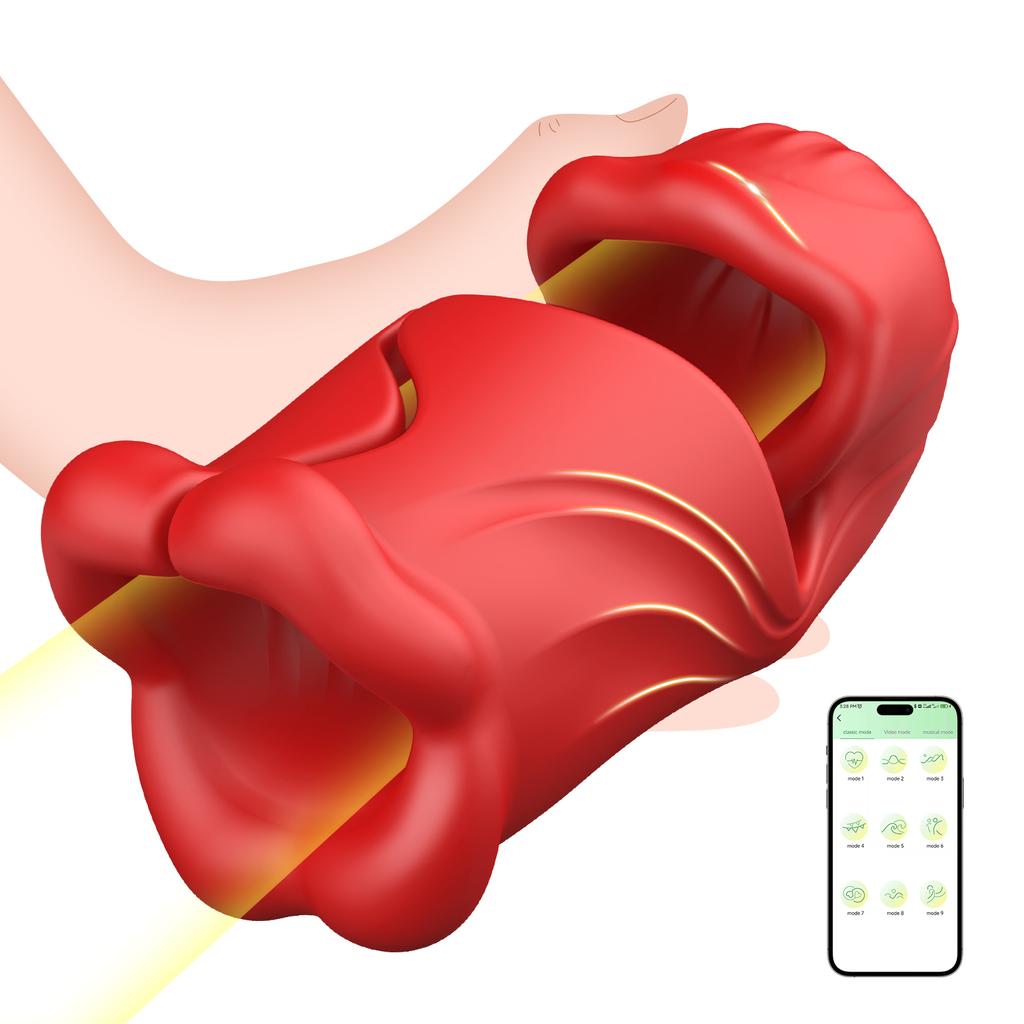 Penis-Trainingsvibrator, Klopf- und Stimulationsgerät, Masturbator für Männer, erotisches Spielzeug, Eicheltrainer, Vibrations-Penisverlängerungsspielzeug