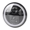 Motorcycle 5.75 LED Headlight Head Light White Halo DRL For Harley Sportster Iron 883 Dyna Street Bob Moto Headlamp Accessories