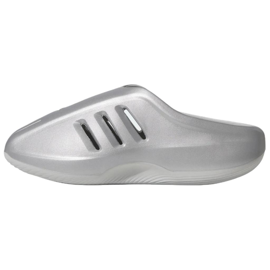 Adidas AdiFOM IIInfinity Mule No Special Function Closed Toe Slippers Unisex Silver HQ9569