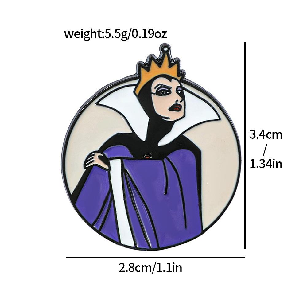 Creative Personality Witch Dwarf Metal Badge Video Character Alloy Brooch Pin