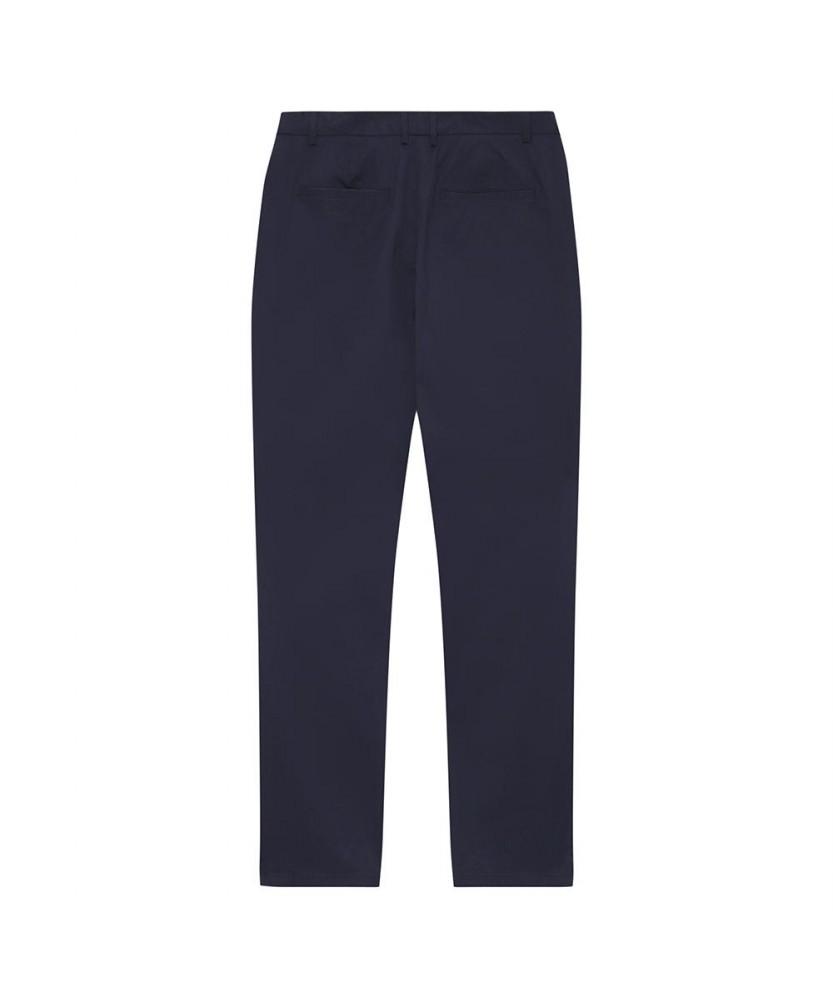 NOTIG Flat Cotton Chino Pants Navy