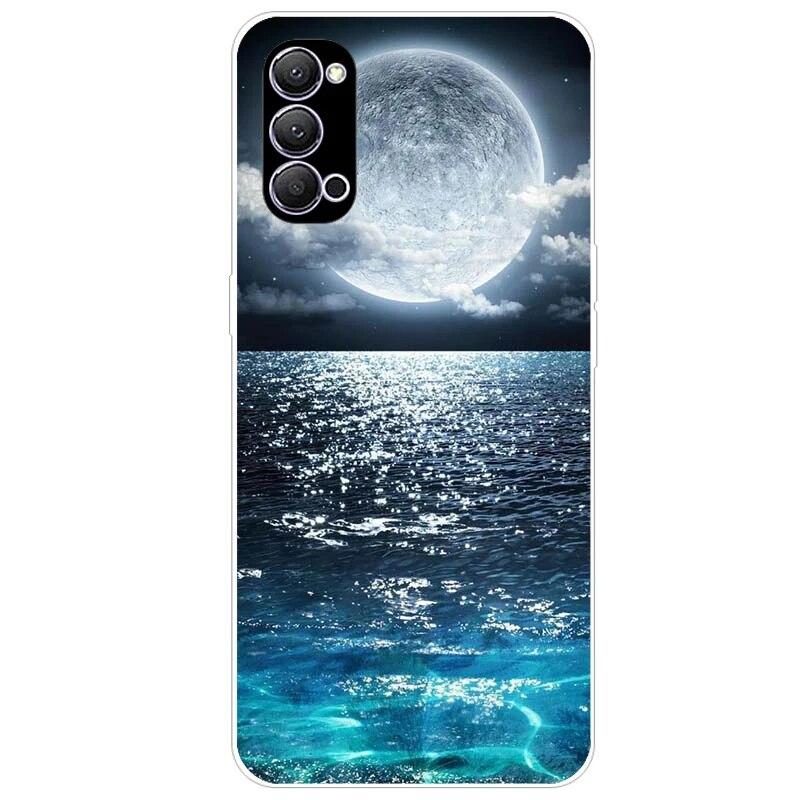 Чехол для Oppo Reno4 Pro Reno 4, мягкий силиконовый чехол с милой росписью для Oppo Reno4 5G Reno 4 Pro 5G CPH2089, чехлы для телефонов Fundas Coque Oppo Reno4 Pro 5G