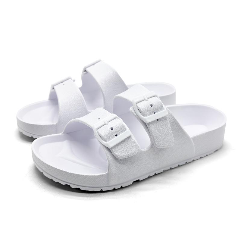 Men's Outdoor EVA Thick Sole Sandals - Summer, Plus Size, Buckle Style.