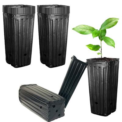 GESUND Sämling Poly Blumensämlinge von Töpfen, Töpfen, Pflanzgefäßen, Tief, Lang, Töpfen, Töpfen, Vinyl, (Satz 20)