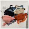 2024 Japanese Sporty Crossbody Bag for Women - Korean Trend, All-Match Chest & Waist Design, Simple Messenger Style