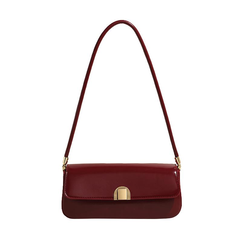 

Женская сумка-тоут Новая модная сумка-мессенджер на плечо для поездок на работу Маленькая квадратная сумка красный