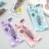 Simple Smoky Morandi Mini Transparent Correction Tape - 6m Portable Student Stationery