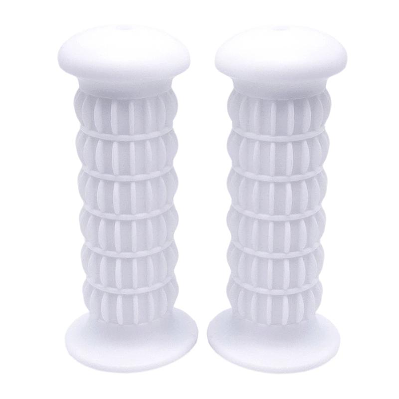 2pcs Retro Motorcycle Handle Grips 22mm Universal Rubber Handlebar Cover Kits for Harley Honda Yamaha ATV Off-road Dirt Pit Bike