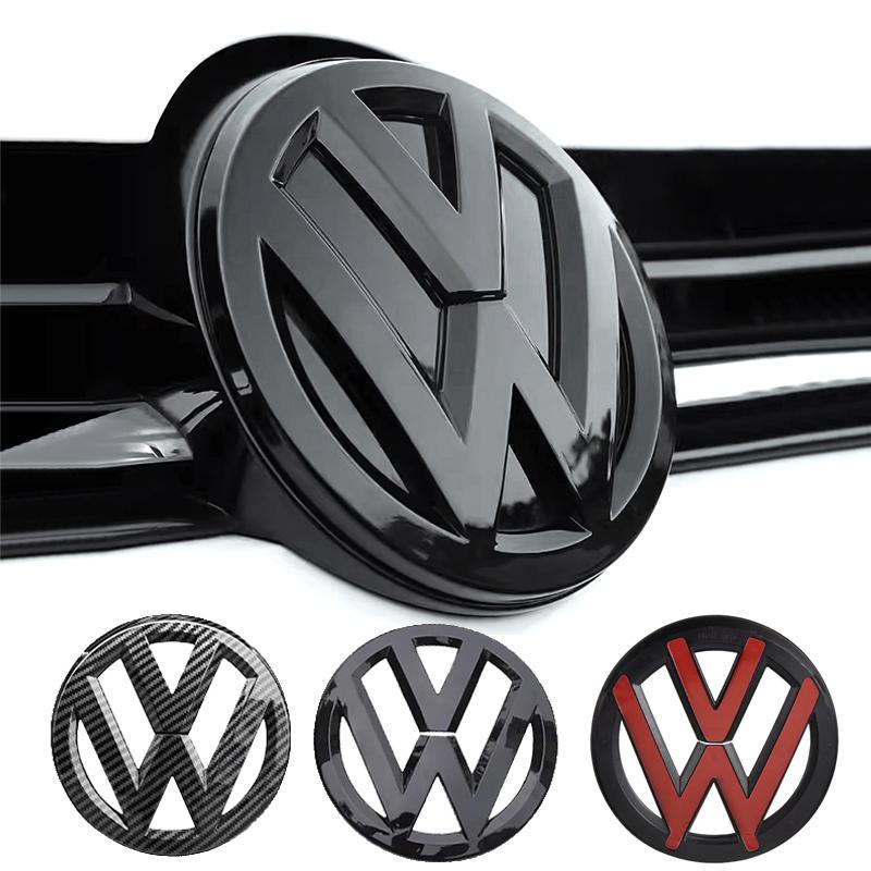 Car Logo Front Grille Rear Trunk Decoration Sticker Accessories For Volkswagen GTI Golf Polo 6 7 Passat VW CC Tiguan T-ROC Jetta