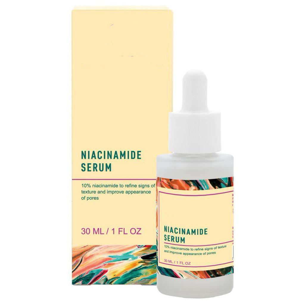 Cilt Bakımı İçin %10 Niasinamid Çinko Yüz Serumu Damlaları