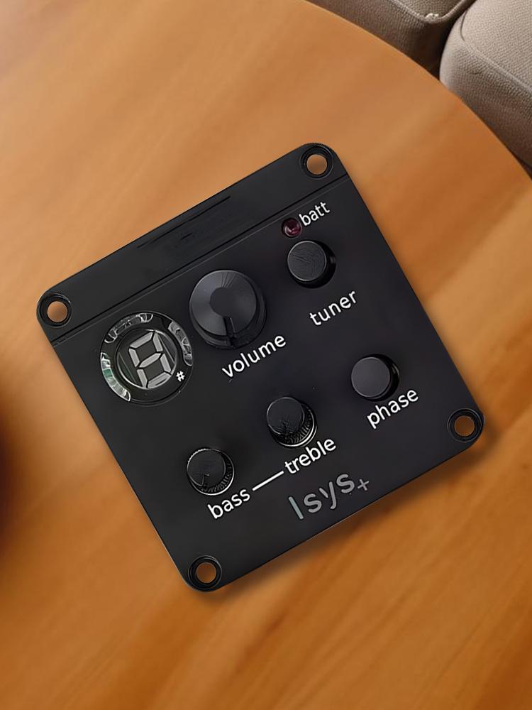 Akustikgitarren-Tonabnehmer Akustikgitarren-Vorverstärker Klassischer Akustikgitarren-EQ-Tuner Piezo-Tonabnehmer für Fishman ISYS+ Zubehör