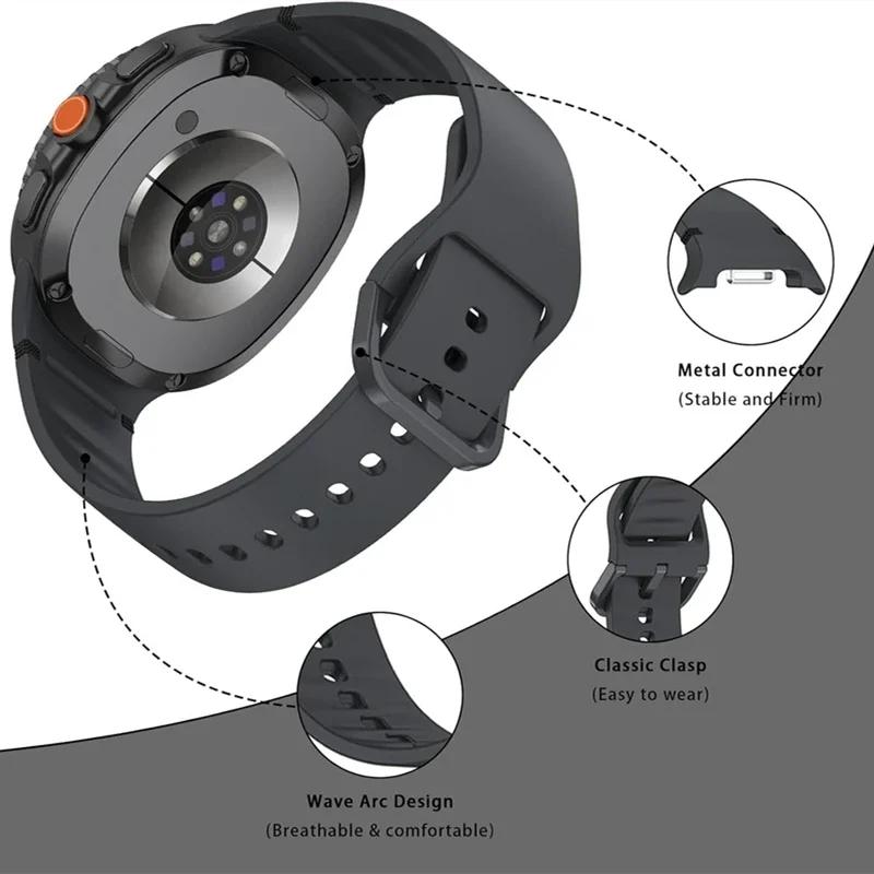 Sports Strap For Samsung Galaxy Watch 8 40mm 44mm Comfortable Bracelet Wristband For Samsung Galaxy 8 Classic 46mm Band